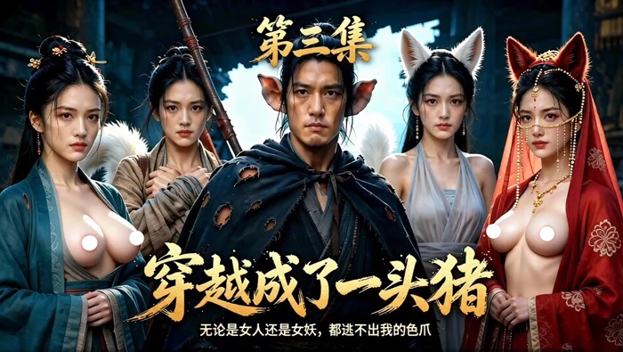 图片[1]-苹果+安卓+电脑【视频 AI短剧】大天蓬1-5集 改编《穿越成了一头猪》【1.71G】-大壮社区